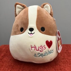 Reginald the Corgi (Hugs & Squishes) 8” Valentine’s Squishmallow